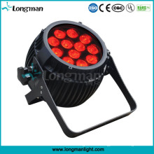 High Pocer 12PCS 14W Rgbaw+UV Outdoor DMX LED PAR Light